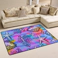 thumbnail image 5 of Soft Rug Comfortable Indoor Carpet, Colorful Starfish Large Area Rugs, Kids Playing Mat for Living Room Bedroom Home Decor Nursery Floor Carpet 63 X 48 Inch, 5 of 5