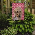 thumbnail image 2 of Carolines Treasures SC9715GF Golden Doodle 2 Hearts and Love Flag Garden Size Small multicolor, 2 of 3