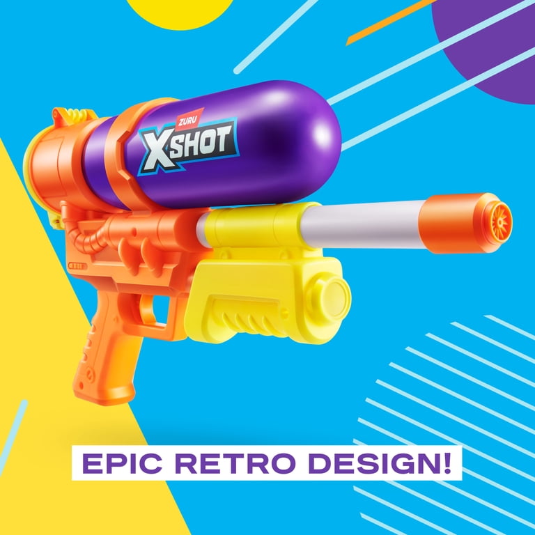スーパーフラッシュガン XSHOT Water Fast Fill (33ft & 500ml ) 80s Super Splash Purple