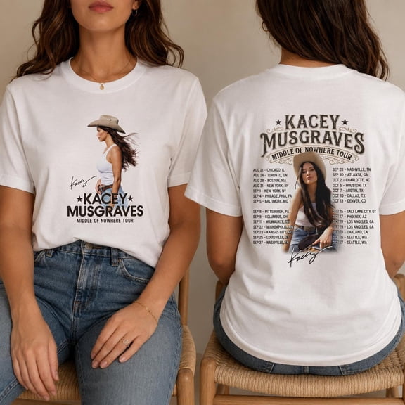 Graphic K@cey Musgr@ves 2026 Tour Shirt, Middle of Nowhere Tour Shirt