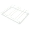 thumbnail image 4 of Glasses Storage Hanger, Stemware Hanging Rack, Simple And Feasible Easy To Disassemble Convenient Installation Vertical Hanging For Home Glasses And Cups 3 Slot 30x22.5cm White, 4 of 8