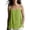 Green, variant on Plus Size Tank Tops For Women Summer Chain Straps Camis Shirts Sleeveless Loose Fitted Ruffle Hem Cute Shirts Lightweight Beach Vacation Blouses