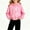 Pink, variant on Spazoro Girls Pullover Hoodie with Pockets, Long Sleeve Hooded Neck Soft Cat Heart Graphic Print Relaxed Fit Trendy Casual Sweatshirt for Kids Pink Size 5-6
