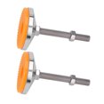 thumbnail image 3 of 2 piezas Niveladores de patas de muebles resistentes Almohadillas niveladoras antideslizantes ajustables de goma TPU D100xM16x120, 3 of 9