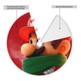 thumbnail image 5 of Sigee Mario Cm for Christmas Decoration Tree Skirt Christmas Tee Skirt with Pom Pom Trim,Christmas Home Decor Holiday Tree Skirt Fits Christmas Tree,30", 5 of 8