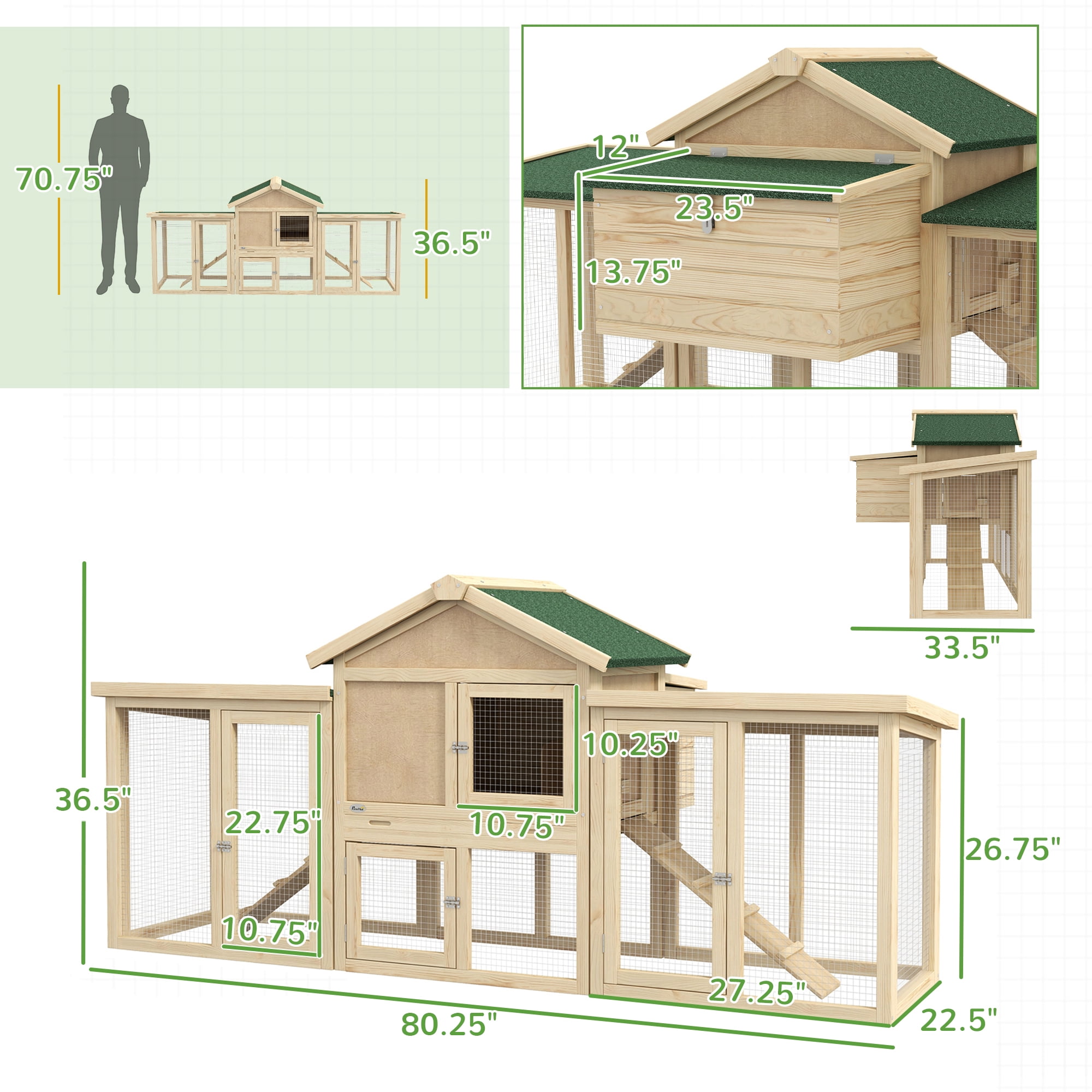 Hen House,Wooden Chicken Coop