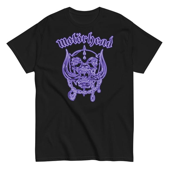 Motorhead - Neon Blue Warpig T-Shirt