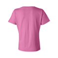 thumbnail image 2 of LAT Combed Ringspun Jersey T-Shirt (3580) Raspberry, M, 2 of 3