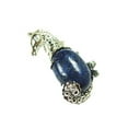 thumbnail image 1 of 18x33mm Lapis Sea Horse Pendant For Jewelry Making, 1 of 1