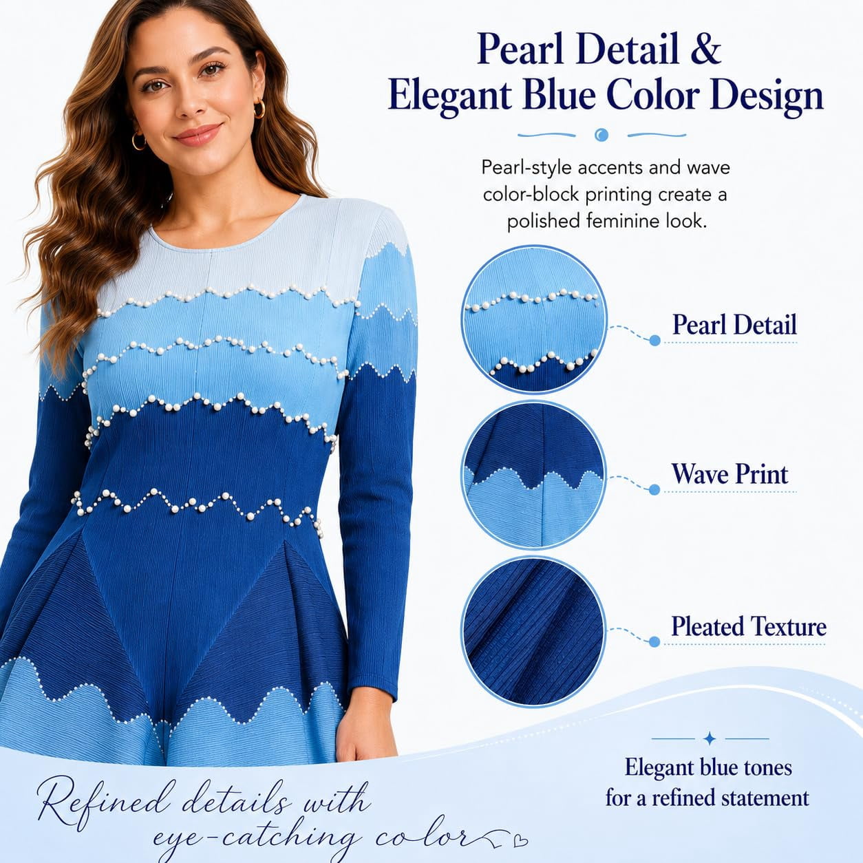 Bouncy Dresses for Women, Bounce Dresses for Women Church, Modest Dress for Women Fashion, Relaxed Fit Dress for Party and Casual Wear