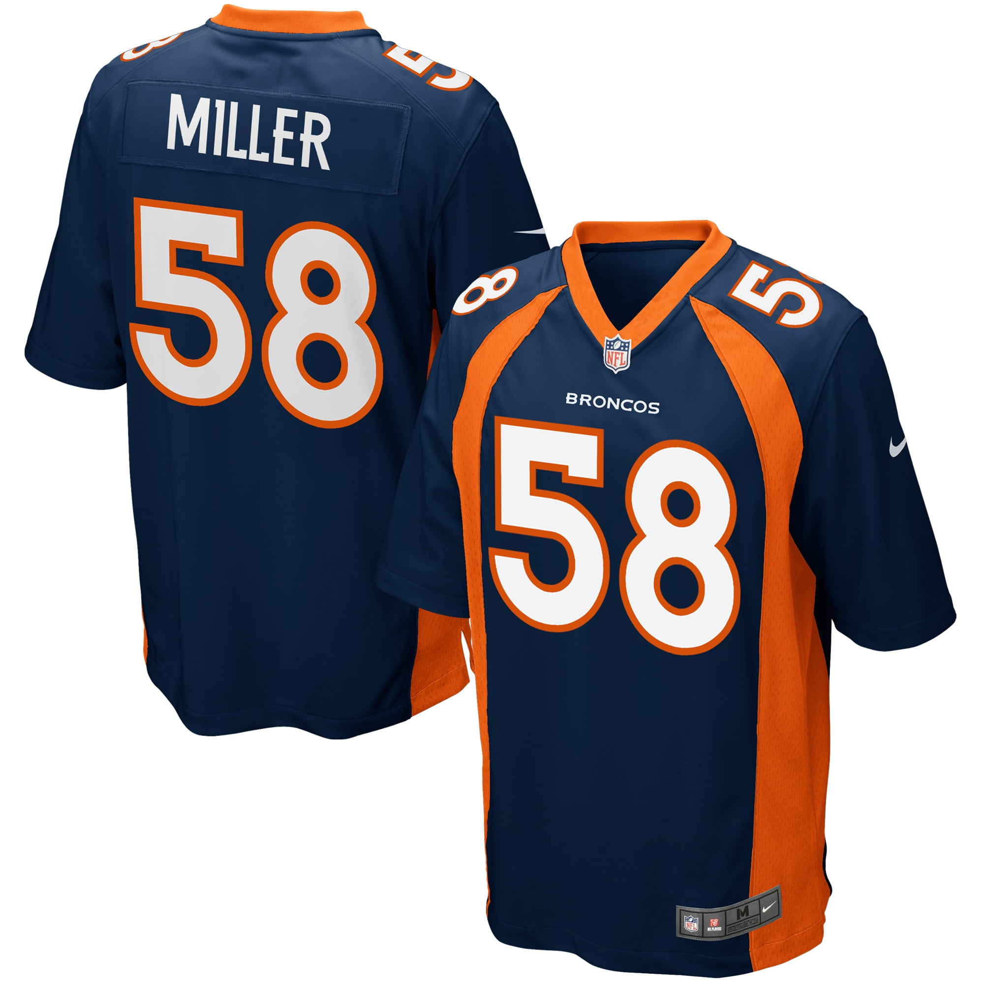 توب فيو Nike Denver Broncos #58 Von Miller Blue Game Kids Jersey سعر سيارة تسلا  في السعودية