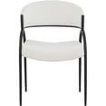 thumbnail image 4 of Meridian Furniture Privet Dining Chair, Cream (Set of 2), 4 of 6