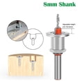 thumbnail image 2 of Adjustable Countersink Drill Woodworking Router Core Alloy L0 Limiter Bits, 2 of 8