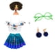 thumbnail image 1 of Niñas princesa vestido Cosplay Anime Halloween disfraz gafas pendiente zhangyuxiang unisex, 1 of 2