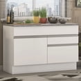thumbnail image 2 of Gabinete Bajo Bufetera Madesa Glamy 120cm Con Encimera Blanco 01, 2 of 5