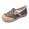 thumbnail image 2 of Zapatos individuales bordados de estilo étnico para mujer, zapatos Retro suaves, cómodos y transpirables Wmkox8yii FOPL1243, 2 of 4