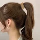 thumbnail image 5 of 10-50 unidades de bandas elásticas grandes y elegantes para el cabello de color sólido para mujer, accesorios para el cabello para mujer, 5 of 5