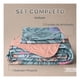 thumbnail image 4 of Edredón Ligero Real Textil + 2 Fundas de Almohada, Juego de Colcha Matrimonial, Color Jaspe, 4 of 9