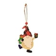 thumbnail image 1 of Decoraciones de Árbol de Navidad Enano de Navidad Colgando Ornamentos de Madera Decoración Hecha a Mano de Madera de Santa Claus Decoración de Árbol de Navidad Enano Colgante con Cuerda Decoración de, 1 of 6