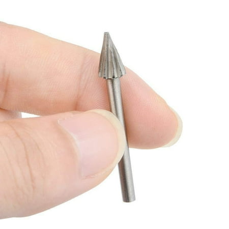 

20 Pcs DIY High Speed Steel Rotary Tools Carving File Set Tungsten Woodworking