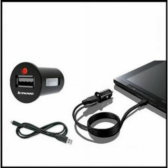 New Genuine Lenovo ThinkPad Tablet DC Auto Charger 03X6259