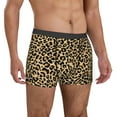 thumbnail image 4 of Cauagu Leopard Print Print Boxer Briefs for Men,Comfortable Breathable Men's Underwear Moisture Wicking Underpants -Large, 4 of 8