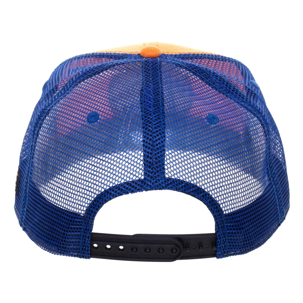 Dragon Ball Z anime cartoon symbol Orange adjustable hat cap for Men