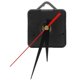 thumbnail image 4 of Wall Clock Movement Mechanism for Replacement Made of Durable Plastic Black Color Fits Most Clocks 2 Sets, 4 of 5