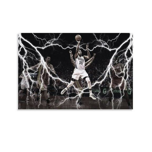 Kevin Durant Basketball Player Poster (27) Art Poster Canvas Painting Decor Wall Print Photo Gifts Home Modern Decorative Posters 16x24inch(40x60cm)