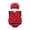 Red, variant on Ladybug Ladybird Onesie Romper Bodysuit Dress Up Set with Hat Size 3-24 Months(Red,6-12 Months)