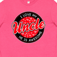 thumbnail image 4 of Inktastic I Love My Uncle Youth T-Shirt, 4 of 5