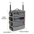 thumbnail image 3 of Outdor Portable Travel Storage Rack Hanging Travel Shelf Storage With Small Compartments Inside Suitable For Carry On Luggage Modern Style, 3 of 5