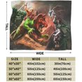 Hes Man and The Masters Anime of The Universe Blanket Throw Blankets
