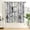 A3 - Flowerc3, variant on Boho Floral Blackout Curtains for Bedroom Windows, Plant Leaves Print Curtains for Living Room, Black Bohemian Dining Room Curtain Draperies 2 Panel Sets, 52" X 63"