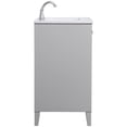 thumbnail image 6 of Elegant Lighting Vf18030 Sommerville 30" Free Standing Single Basin Vanity Set - Grey, 6 of 15