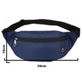 thumbnail image 2 of Sac Banane Imperméable avec Sangle Réglable pour Entraînement Voyage Course Décontractée, 2 of 5