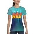 thumbnail image 6 of Ben Azelart Stay Wild Kids T-Shirt 3d Printed Graphic T-Shirts Boys And Girls Short Sleeve Shirts For Youth Kids Medium, 6 of 7
