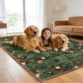 thumbnail image 4 of Area Rug for Living Room, Vintage Floral Rug, Washable Non Slip & Low Pile Carpet for Living Room, Bedroom, Dining Room, 4 of 8