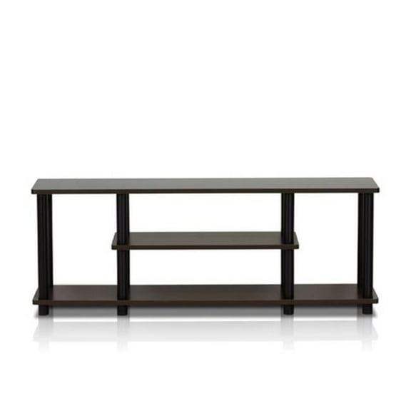 Highkey Turn-N-Tube Entertainment TV Stand, 16.2" x 43.8" x 11.7", 20 lbs