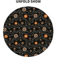 thumbnail image 6 of Australian Aboriginal Round Tablecloth Orange Dotted Circles Table Cloths Waterproof Table Cover for Wedding Party Dining Holiday Banquet, 6 of 6