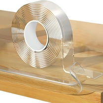 LAMIRO Clear Edge Protector Strip, Soft Corner Protectors for Kids, Baby Child Safety Corner Guards for Furniture Against Sharp Corners for Tables, Drawers, Sink, Wall 1.2in x 9.84ft