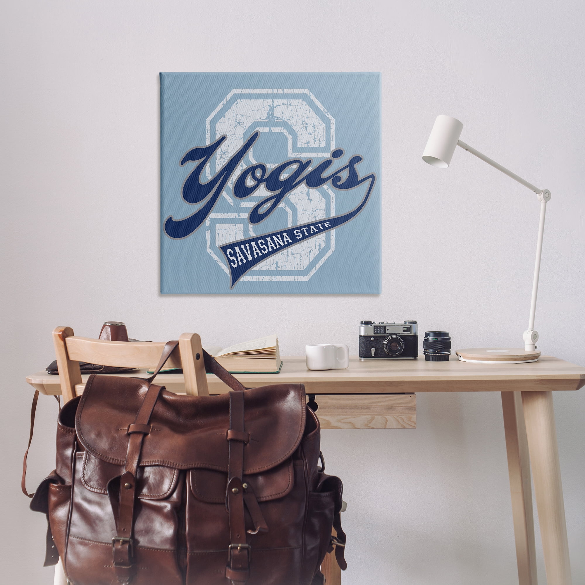 Stupell Industries Savasana State Yogis Text & Numbers Painting Wrapped Canvas Art Print Wall Art, 36 x 36