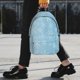 thumbnail image 2 of Easygdp Snowflake Snowing Mochila Ligera de 15 Pulgadas para Estudiantes, Mochila Cómoda para la Escuela y Viajes, Correas Ajustables, 2 of 6