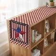thumbnail image 6 of Table Runners 48 Inches Long Dress Scarves, Independence Day Farmhouse Kitchen/Dining Table Runner, Short Coffee Tablerunners, U.S Flag Stars Red White Striped 13x48 Inch, 6 of 9