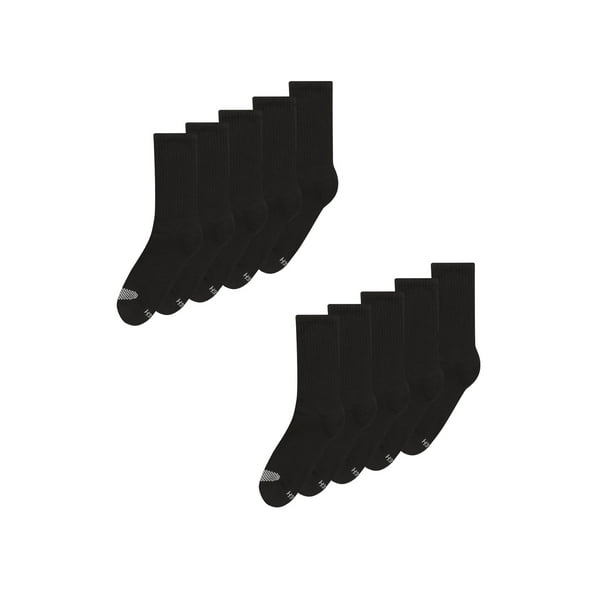 Hanes Hanes Women's Cool Comfort Crew Socks, 10Pair Value Pack