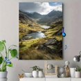 thumbnail image 4 of Mountain Lake Landscape Canvas Print, Scenic Wall Art for Living Room, Bedroom, Office, Study, Hallway & Home Decor, 4 of 8
