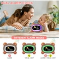 thumbnail image 5 of Hansang Alarm Clock for Kids, Ok to Wake Clock, Sleep Training Digital Clock with 5 Night Light, 5 of 9