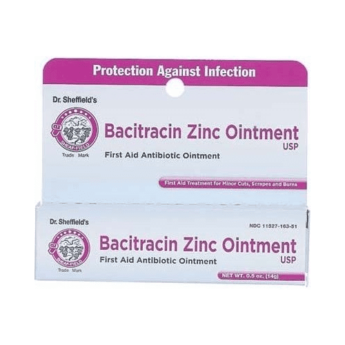 Buy Dr. Sheffield's Zinc Bacitracin Ointment Antibiotic First Aid USP