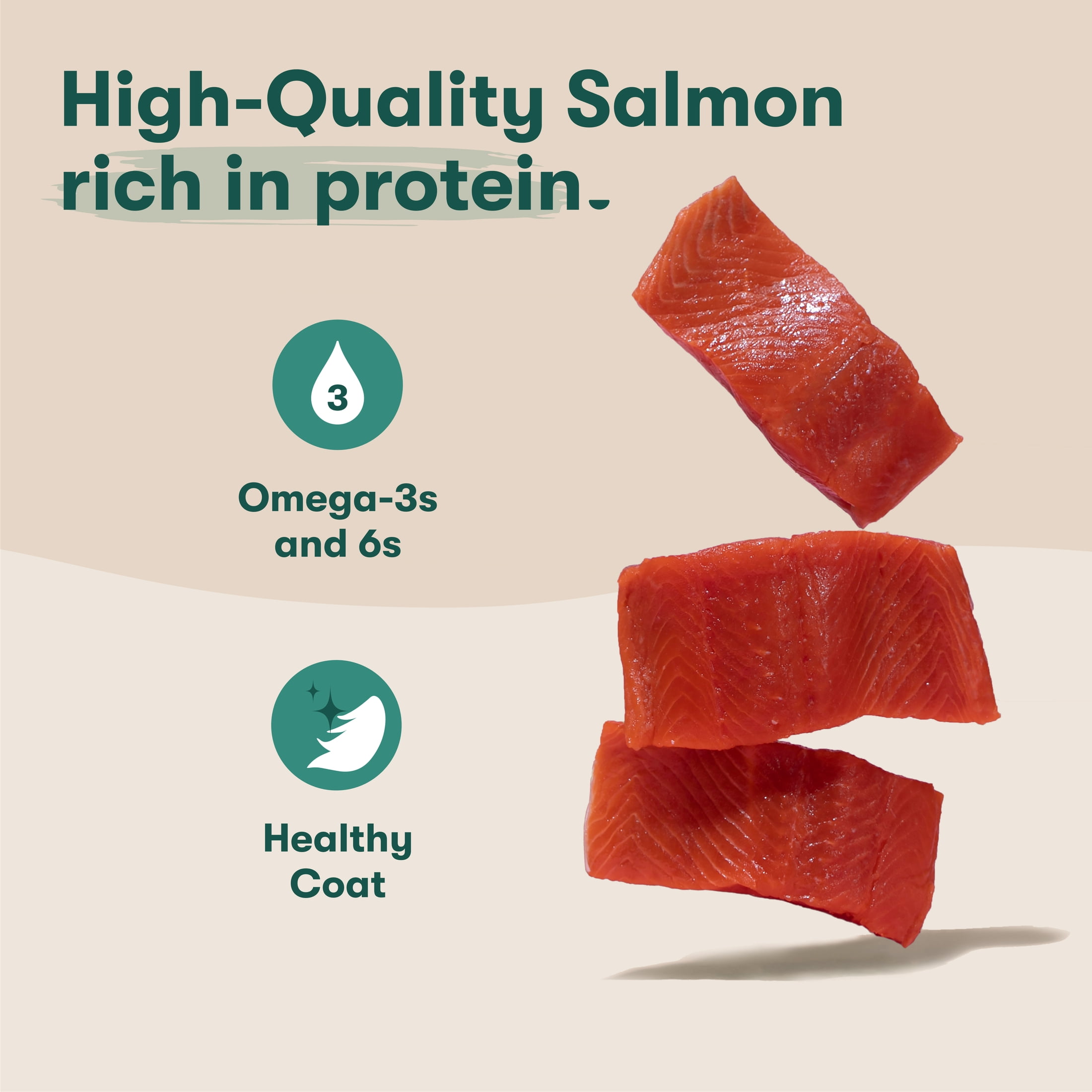 (4 pack) Jinx Homemades Chicken & Salmon Topper,3oz.Pouch