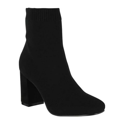 mia castro suede bootie